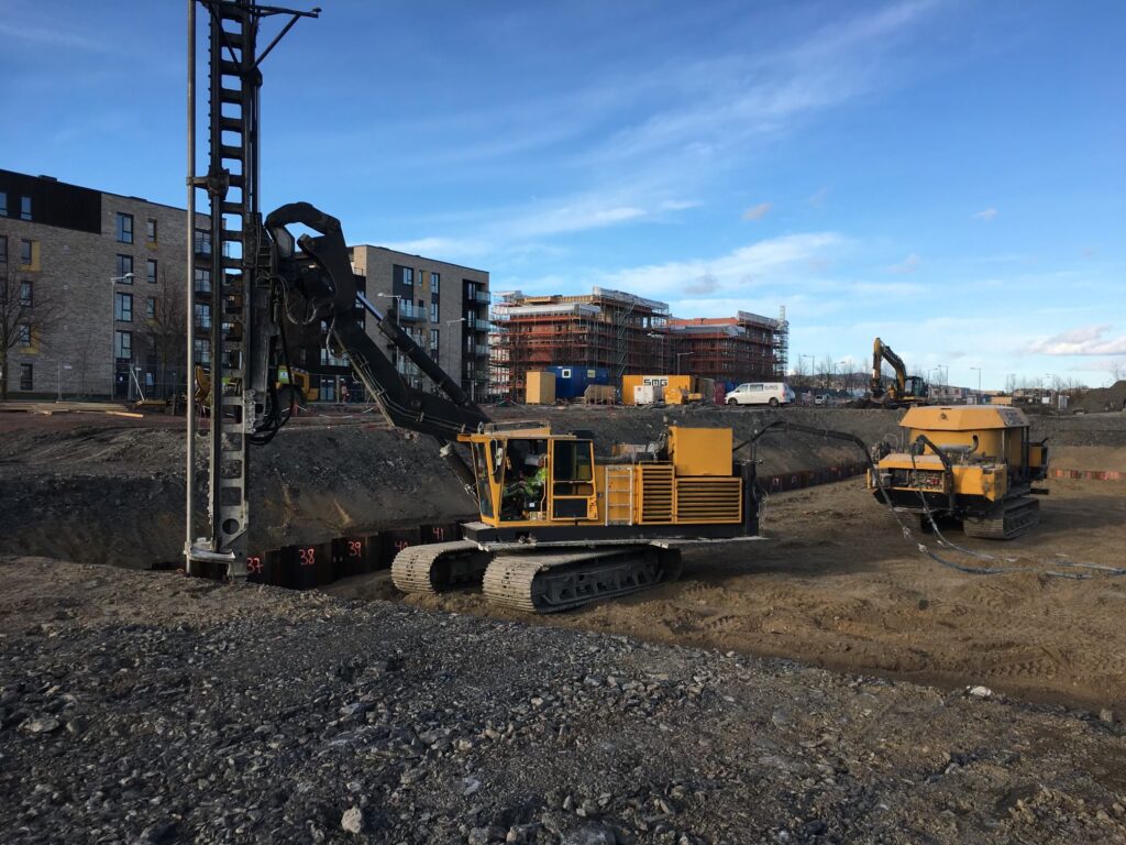 kalkstabilisering Røra Næringspark