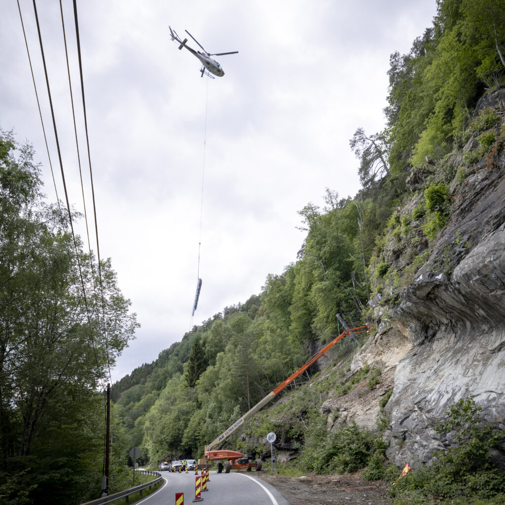 Tildelt kontrakt for E16 skredsikring Nakkagjeltunnelen vest
