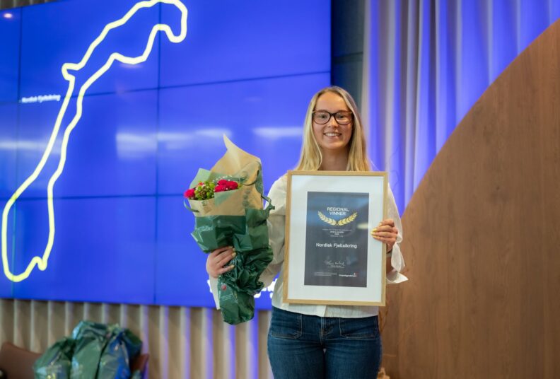 Silje Gjerden mottar pris på yrkesfagindeksen 2026