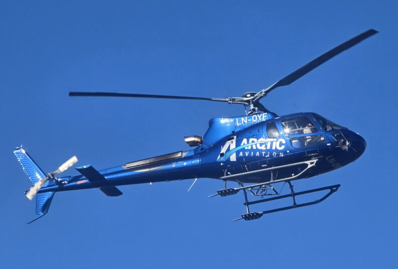 Helikopterflygning Arctic Aviation