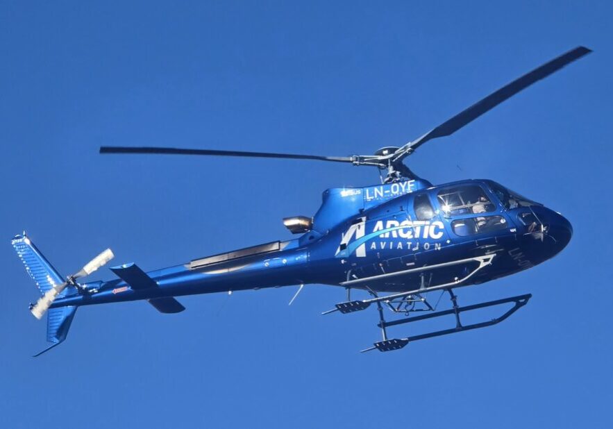 Helikopterflygning Arctic Aviation